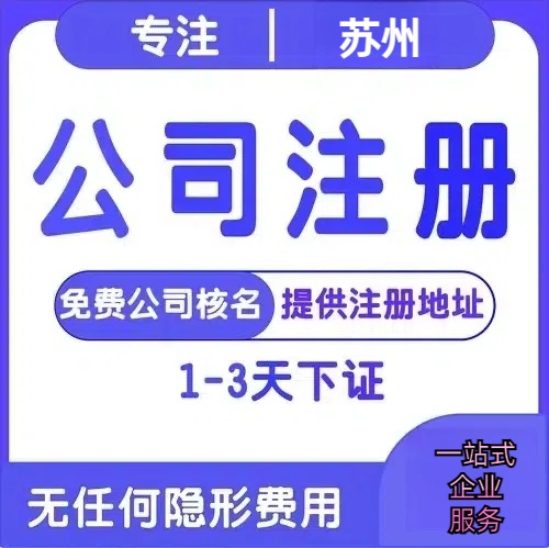 昭通苏州创业详情了解+营业执照注册全流程解析—附代理记账报税价格